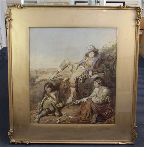 Elizabeth Murray (1815-1882) The Victor 27.5 x 24.5in.